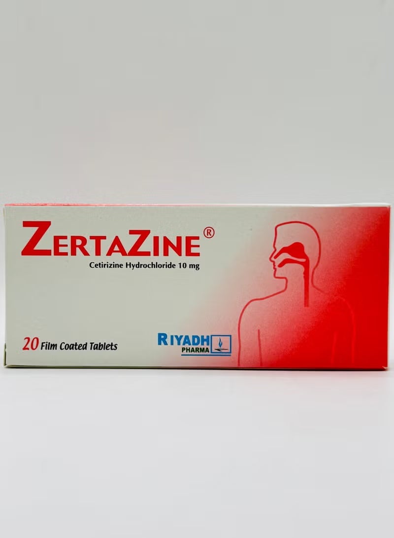 Zertazine tablets 10mg 20'S
