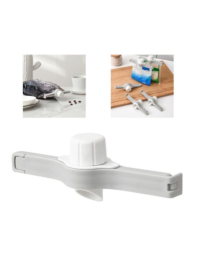 Thoraya Pouring Clips Food Stotage Pour Sealing Clamp Food Packages Clips with Pour Spout for Coffee Sugar Cereal  - Image 5