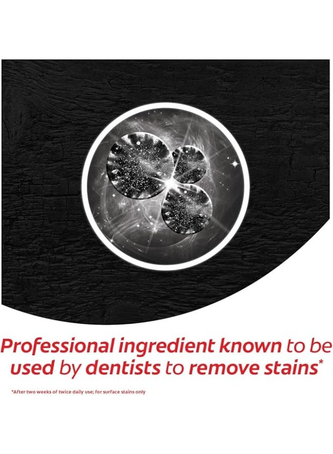 Colgate 2Pcs Optic White Charcoal Toothpaste 75ml - Image 5