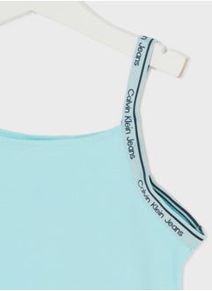 Calvin Klein Jeans Youth Logo Strap Dress  - Image 3