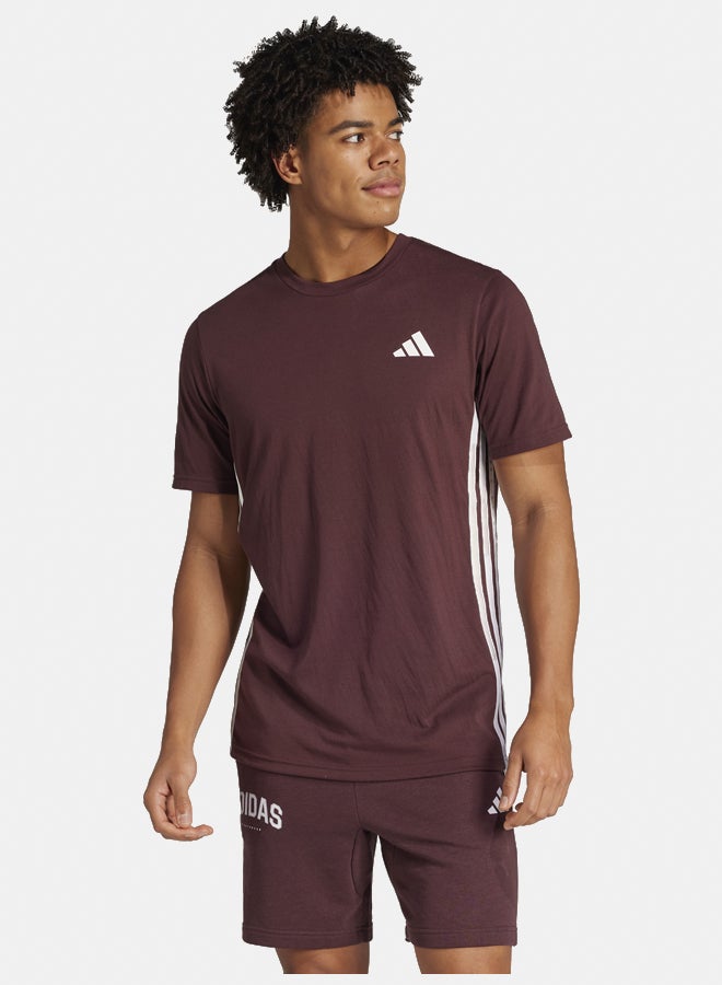 Adidas train essentials training feelready 3-stripes men's t-shirt  - Image 1