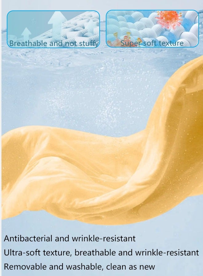 وسادة دعم أسفل الظهر أو كرسي مكتب دعم الظهر وسادة أسفل الظهر للسيارة والألعاب وكرسي المكتب - تحسين وضعية الجلوس وتخفيف آلام الظهر، رغوة الذاكرة، دعم حماية الخصر وسادة مقعد السائق مناسبة للسفر في الهواء الطلق (أسود) - Image 2