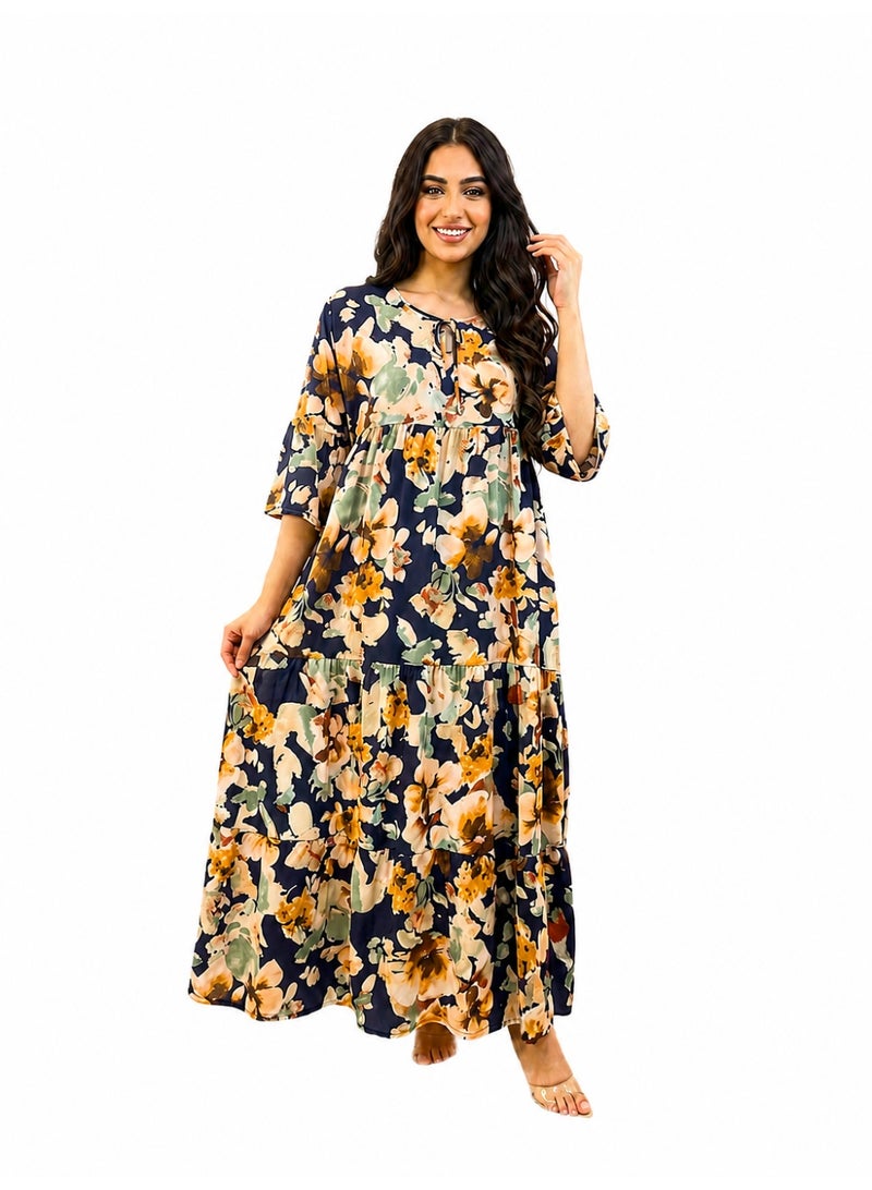 الراقية.تجمع بين الراحة والأناقةجلابية "فيكي" (Vicky) - Image 3