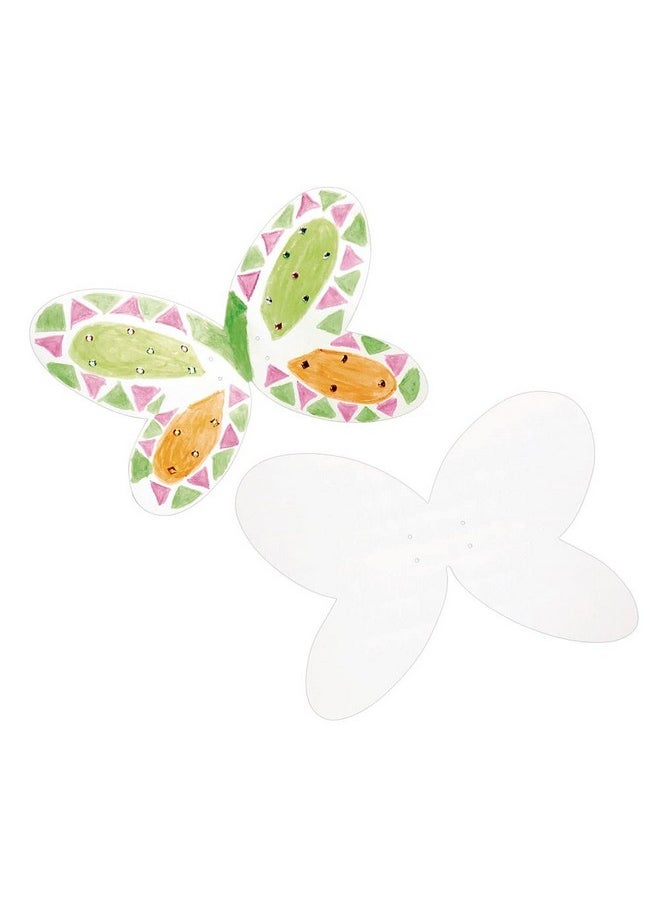 Colorations Decorate Your Own Wings Set Of 12 For Kids Arts And Crafts Activity (Flyaway)  - Image 2