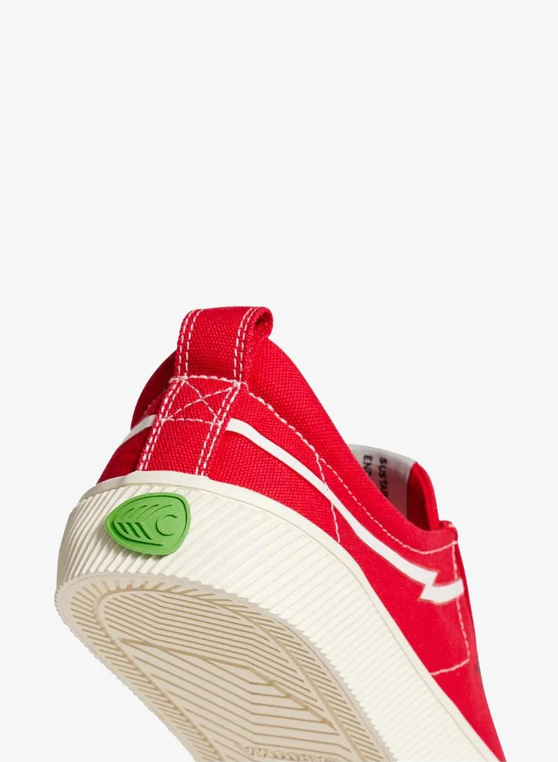 Cariuma  GERRY LOPEZ OCA Low Red Canvas Sneaker  | Best Price UAE