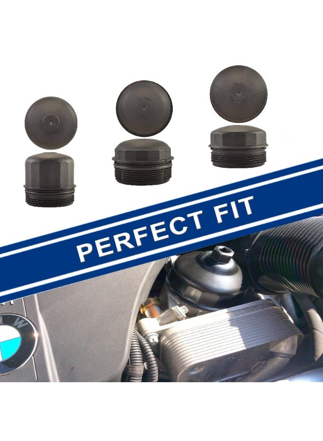 86mm 16 Flutes Oil Filter Wrench for BMW With 86mm Cartridge Style Filter Housing Caps, Housing Cap Removal Tool to Change Oil, Socket Wrench Kit (Black) - Image 4
