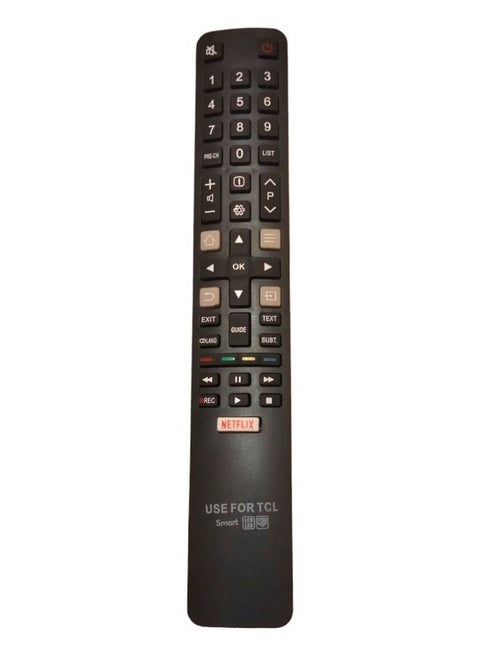 TCL Remote Control For Smart TCL TV LCD, LED TV's HDTV RC802N YAI2 YUI1 P20 C2 Series 32S6000S 40S6000FS 43S6000FS 49C2US 55C2US 65C2US 75C2US With Netflix