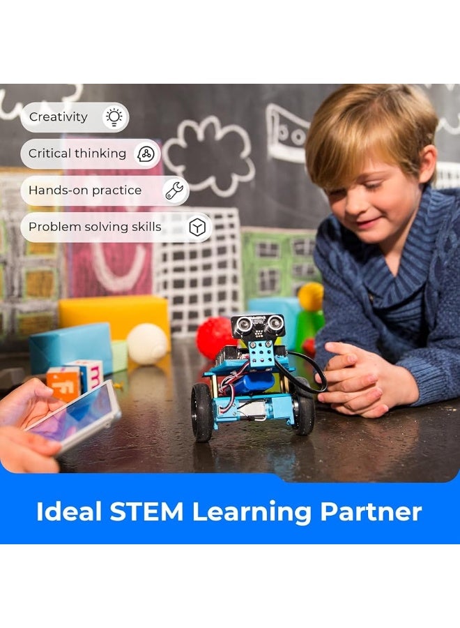 Makeblock mBot Ranger 3 in 1 Robot Kit, Robotics Coding Kit for Kids to Learn Scratch & Arduino Programming, STEM Educational Building Toys Gift for Kids Ages 10+ - Image 4