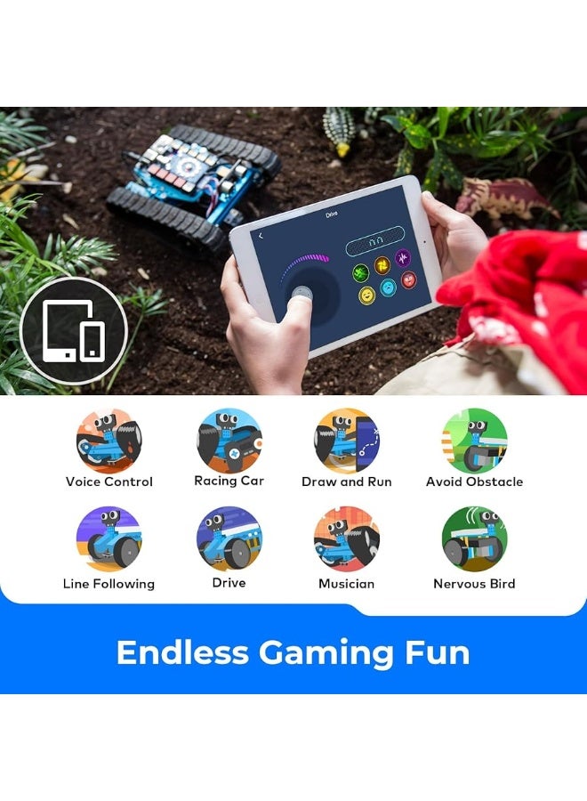 Makeblock mBot Ranger 3 in 1 Robot Kit, Robotics Coding Kit for Kids to Learn Scratch & Arduino Programming, STEM Educational Building Toys Gift for Kids Ages 10+ - Image 2