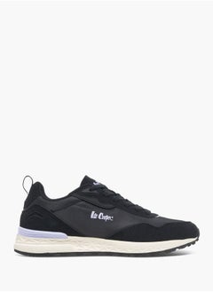 Lee Cooper Women's Panelled Sneakers with Lace-Up Closure  - Image 1