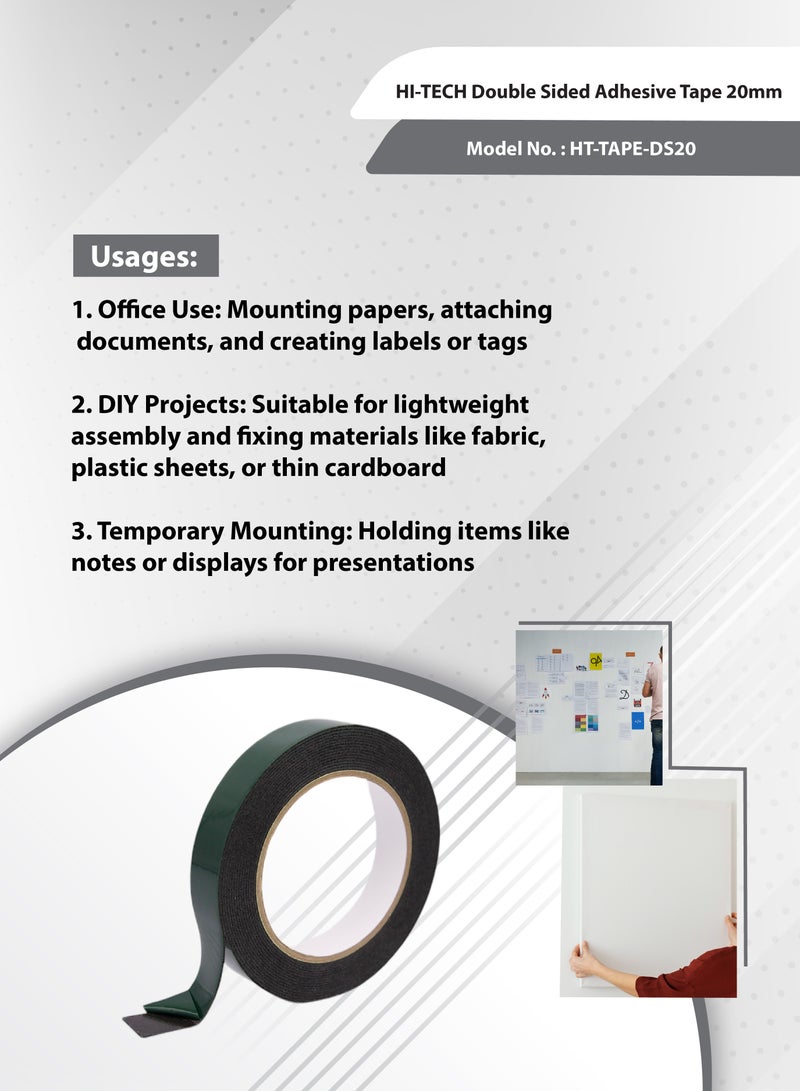 هاي-تيك شريط جانبي مزدوج (أخضر) - Image 3