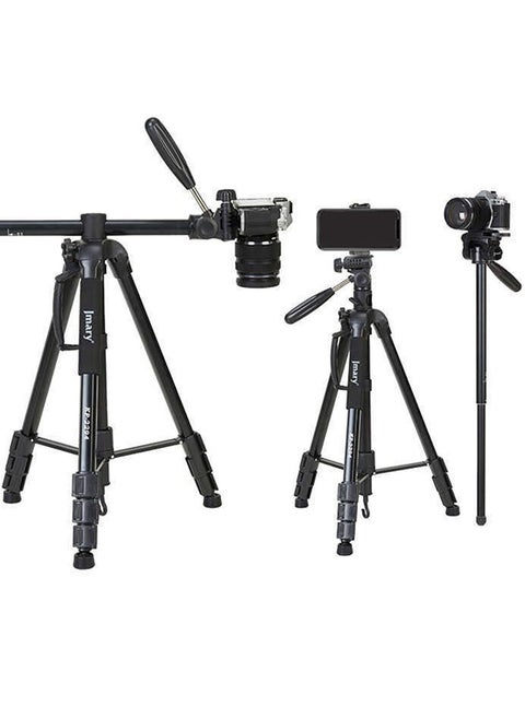 Jmary KP-2274 CameraAluminium Tripod with 4 Sections Professional Detachable Monopod Tripod with 360 Degree Head Quick Release Plate