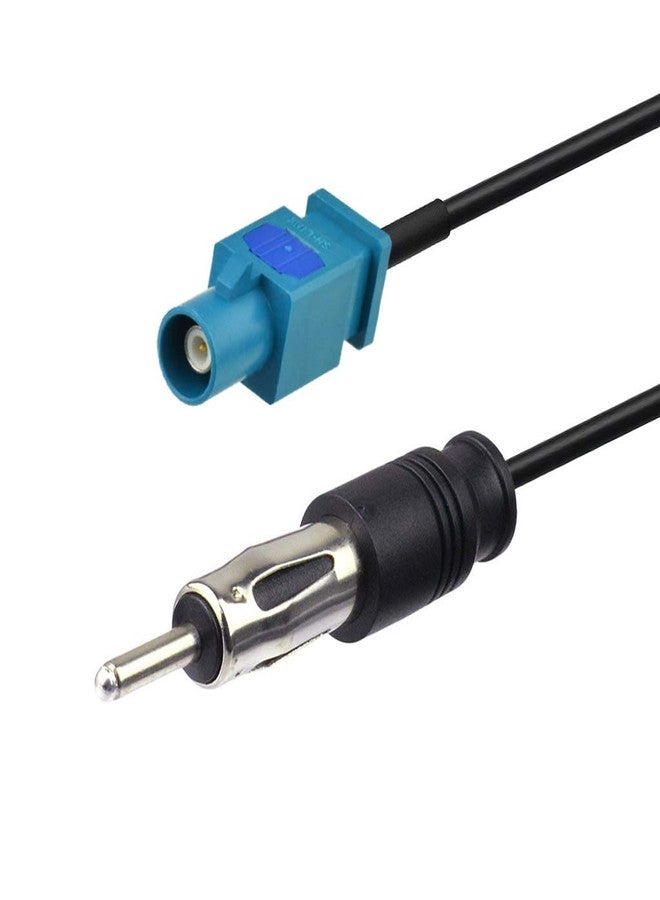 Bingfu Universal Vehicle Car Stereo FM AM Radio Antenna Adapter Cable Fakra Z Male to DIN Plug Connector Cable 15cm 6 inch for Car Stereo Audio HD Radio Head Unit CD Media Player Receiver - Image 3