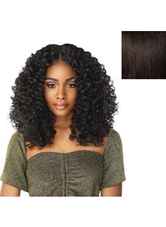 Sensationnel Sensationnel Butta lace wigs - unit 5 extra wide 5 inch deep parting synthetic preplucked hairline glueless lacefront (2 DARKBROWN) 