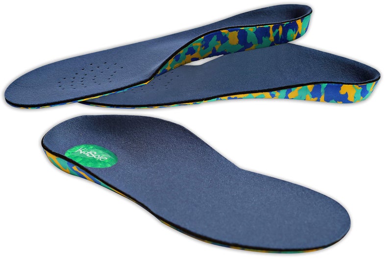 KidSole Camo Comfort Childrens Insoles for Kids with Flat Feet Who Need Arch Support by KidsSole (Toddler Sizes 5-9) - Image 3