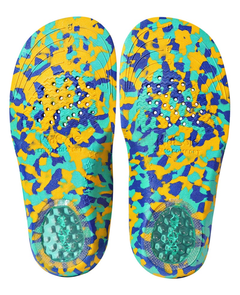 KidSole Camo Comfort Childrens Insoles for Kids with Flat Feet Who Need Arch Support by KidsSole (Toddler Sizes 5-9) - Image 2