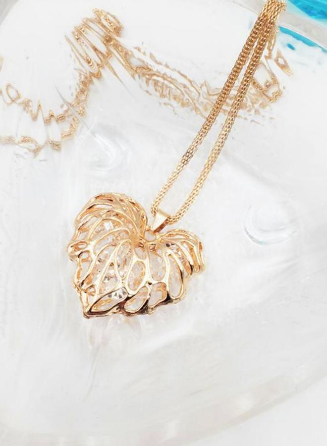 Take Two Crystal Heart Necklace - Image 2
