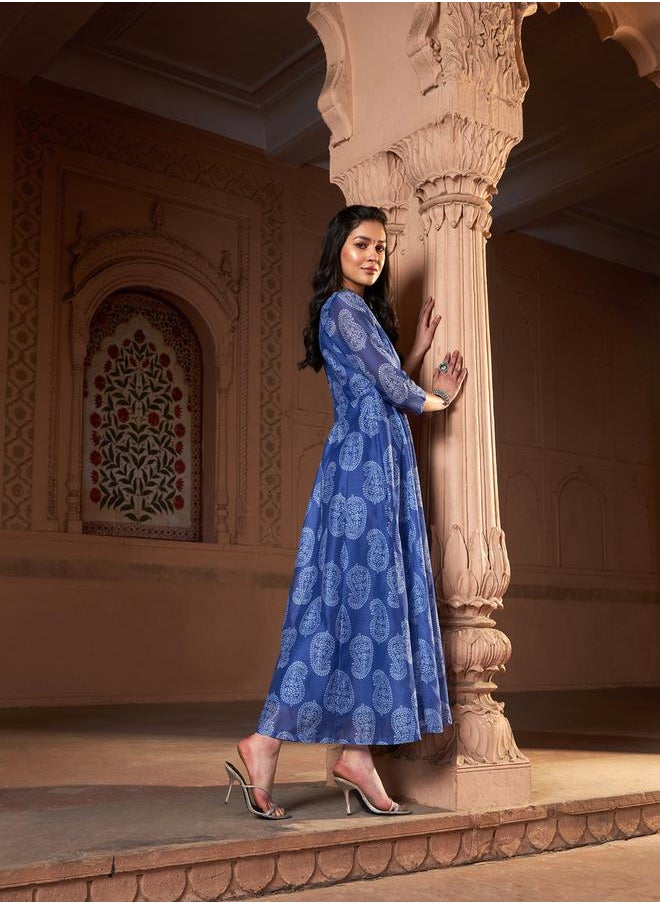 Chanderi Paisley Print Anarkali Maxi Kurta - pzsku/ZC5CD54A266A2AF1D1133Z/45/_/1708621468/4c8cf6b2-42be-4295-abfb-209c799826e8