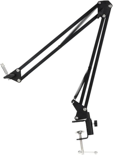 Microphone Boom Arm, Table Microphone Arm Stand Adjustable &Foldable for Streaming/Podcast/Video Gaming/Recording(BY-K171)