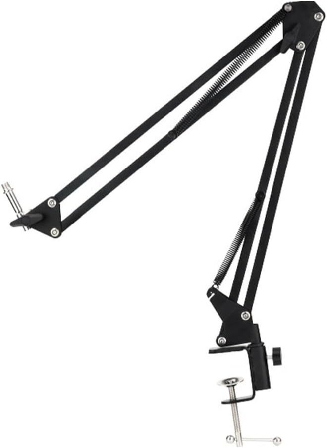 BOYA Microphone Boom Arm, Table Microphone Arm Stand Adjustable &Foldable for Streaming/Podcast/Video Gaming/Recording(BY-K171)  - Image 1