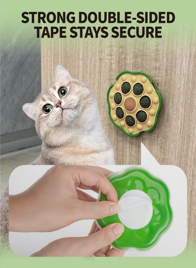 BESNEW Catnip Toys,Lotus Pod Catnip Balls,Extra Cat Energy Ball,Teeth Cleaning Dental Wall Treats,Edible Cat Candy for All Breeds - Image 4