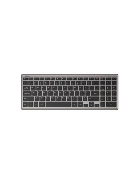 Yesido KB10 2.4GHz Wireless Connected Instrument Sensitive Keyboard For Computer - Grey/Black