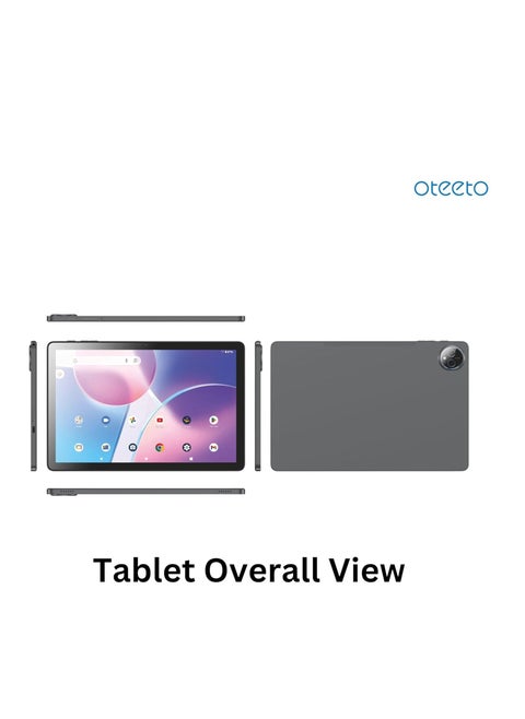 TAB14 Pro Android 15 Tablet with 11.0-Inch INCELL 1280x800 Display – 12GB RAM, 512GB ROM, Octa-Core 2.0GHz Processor – Dual Camera (13MP Rear + 8MP Front), 8000mAh Battery, 5G Wi-Fi – Includes Keyboard & Mouse – Powerful Blue Tablet for Work, Study & Entertainment