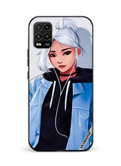 VR CREATIVE Protective Case Cover For Xiaomi Mi 10 Lite 5G Valorant Design Multicolour  - Image 1