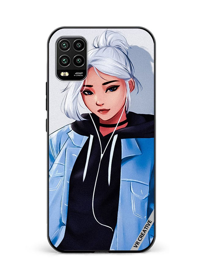 VR CREATIVE - Protective Case Cover For Xiaomi Mi 10 Lite 5G Valorant Design Multicolour - Image 1