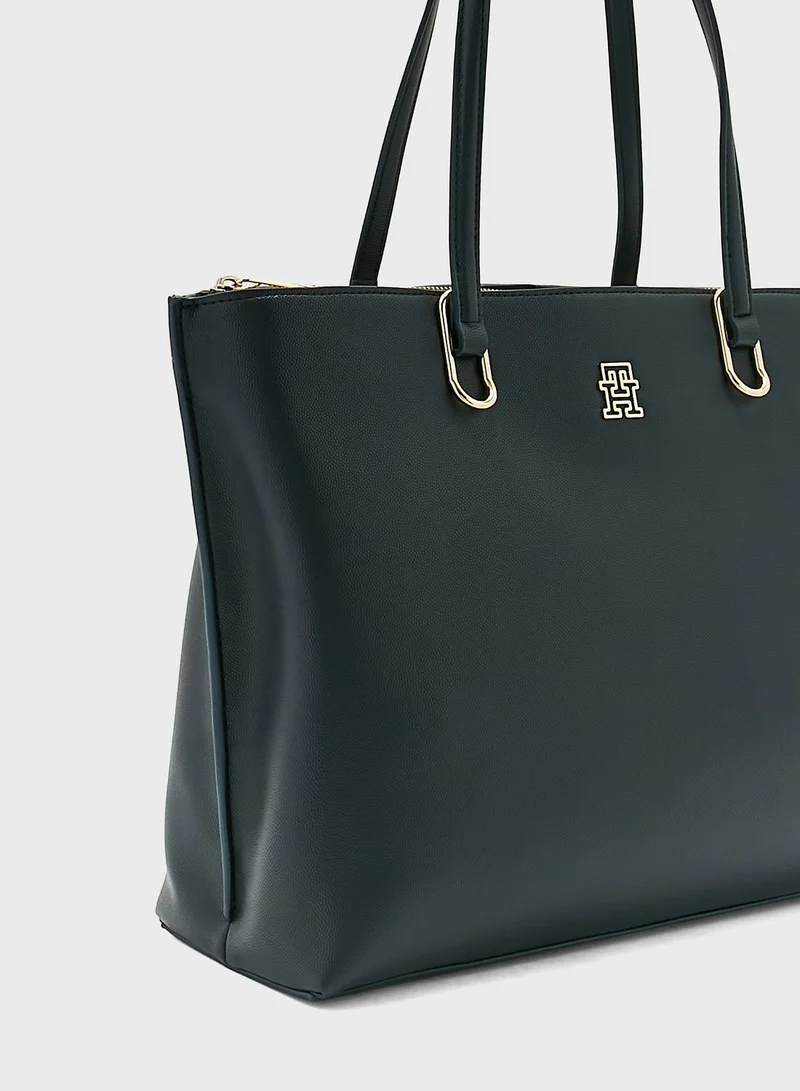 TOMMY HILFIGER Timeless Top Handle Tote