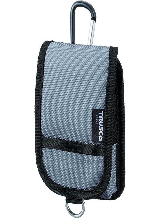 TRUSCO TCTC1202W-GY Compact Tool Case, Wide, 1 Pocket, Gray - Image 1