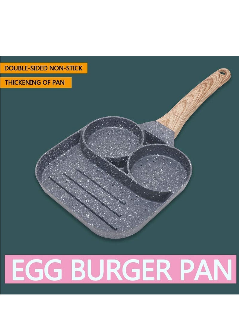 GO2CAMPS - Egg Frying/Pan Cake/Hamburger/Omlet Frying Pan Non-stick Cooking Pan Multipurpose - Image 1