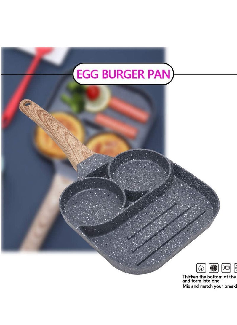 GO2CAMPS - Egg Frying/Pan Cake/Hamburger/Omlet Frying Pan Non-stick Cooking Pan Multipurpose - Image 1