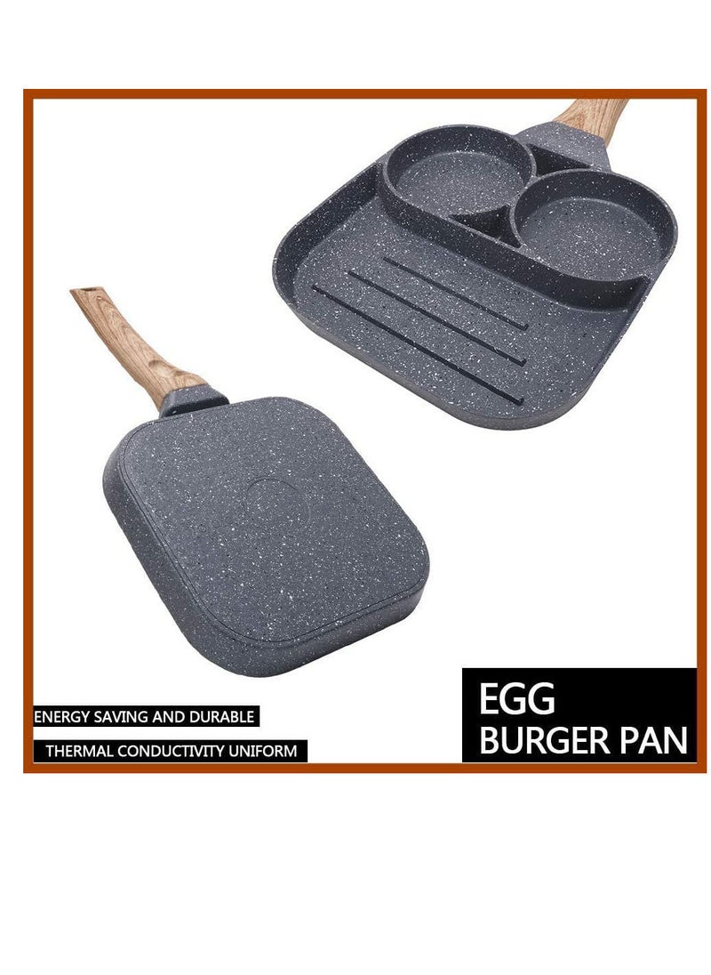 GO2CAMPS - Egg Frying/Pan Cake/Hamburger/Omlet Frying Pan Non-stick Cooking Pan Multipurpose - Image 1