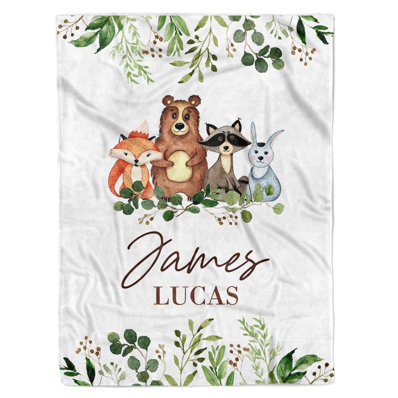 Gina Era 8 Pcs Baby Swaddle Blankets  Cotton Flannel Receiving Blankets  30x30 Inch  Boy Girl (Style-10) - Image 1