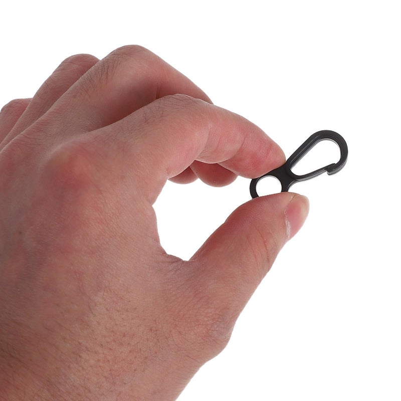 50 Pcs Mini Plastic Carabiner Clips Small Lightweight Outdoor Camping Hooks - Image 5