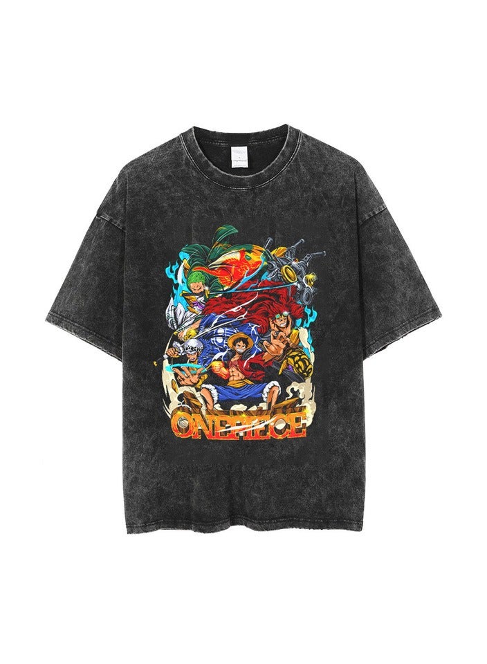 KUYING One Piece Short Sleeved T-Shirt 