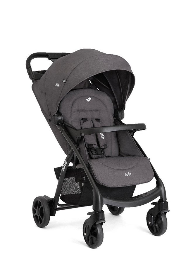 Joie Muze LX Travel System Baby Stroller with Juva Infant Car Seat - Thunder - Image 1