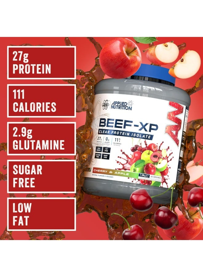 Applied Nutrition Clear Hydrolysed Beef-xp Protein - Cherry & Apple - (1.8 Kg) - Image 4