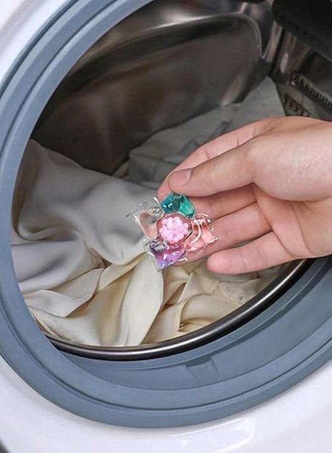 FLIZZOW 5-in-1 Dissolvable Magic Laundry Pods for 35 Washes | Tough Stain Fighter for Top & Front Load Machines | Floral Aroma | Eco-Friendly | 1 Pod = 1 Wash for 5-7kg Loads (Pack of 35) - Image 2
