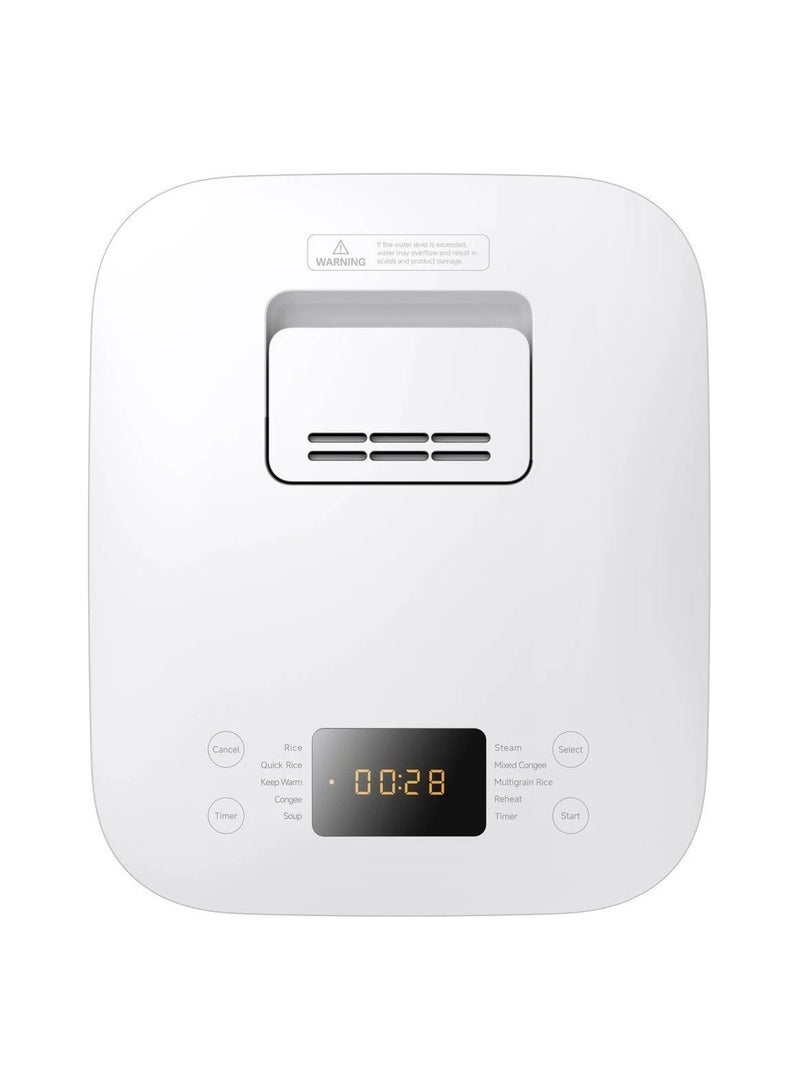 Xiaomi Multifunctional Rice Cooker 4L | 10-in-1 Functionality | High-Powered Heating | 6-layer Thick Non Stick Inner Pot | Top Touch 4 L 860 W BHR9044EU | MFB090-1 White - Image 3