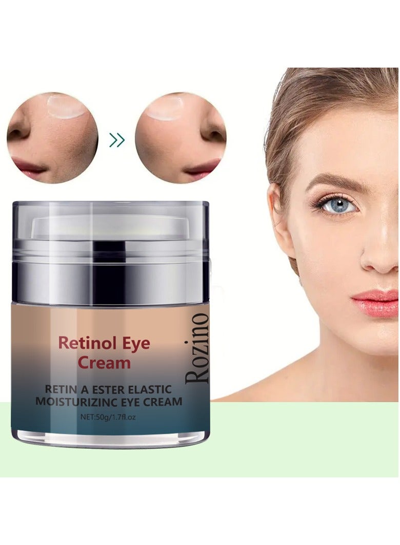 Rozino Multi-effect eye cream for repairing late nights, lightening fine lines, eye bags, dark circles, eye cream, firming eye area essence cream - Image 1