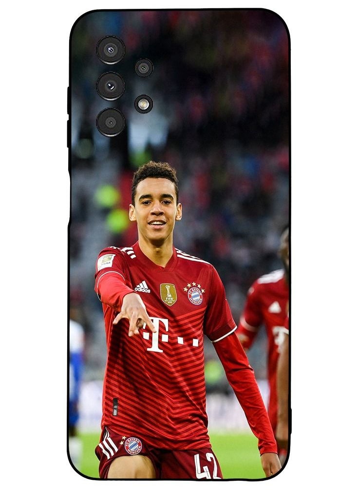 Service Zone Protective Printed Mobile Cover Football Player Samsung Galaxy A13 