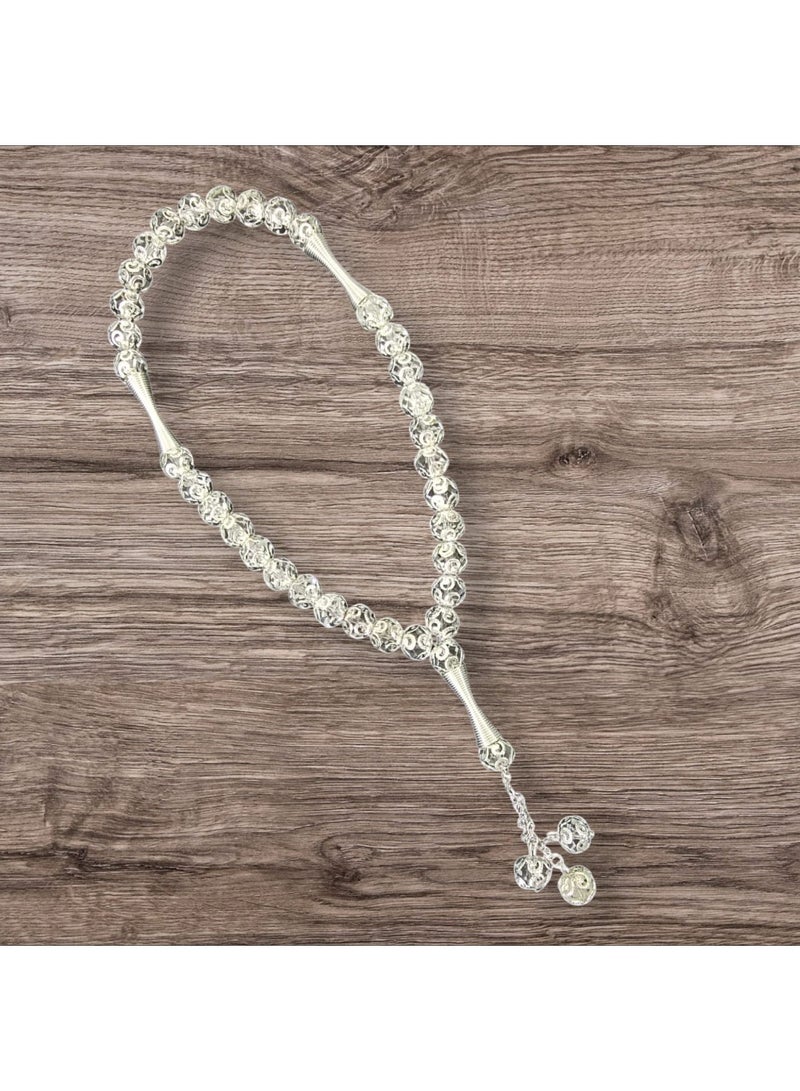 i diD Premium Prayer Mat for Adults, Ultra-Sot with thickness 2 CM, very comfortable for knees and forehead, anti-slip, with an elegant Islamic design, with a rosary and an authenticated copy of the Holy Quran, giving you a sense of comfort and reverence, Elegant Muslim Gift for Hajj, Ramadan, and Eid or any Event - Image 4