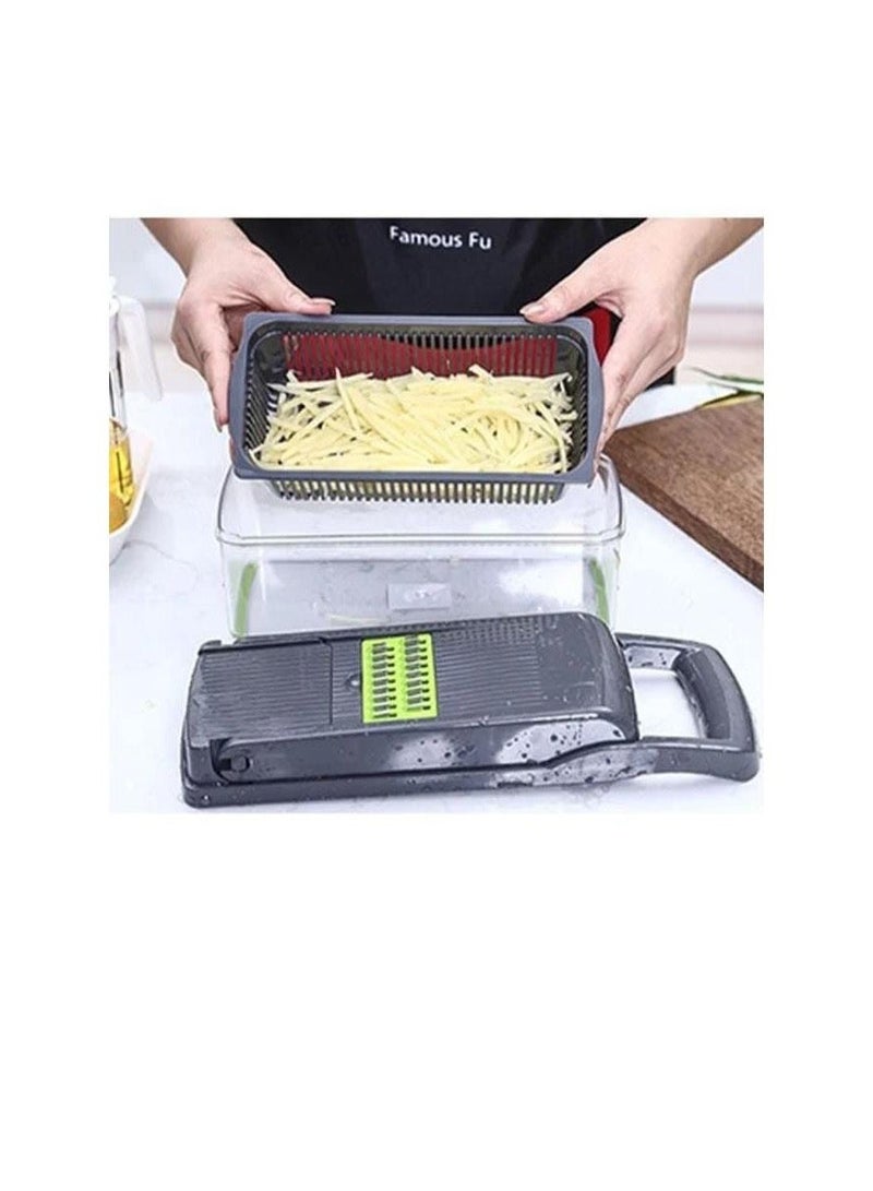 Denx Vegetable Cutter | Multi-Purpose Vegetable Cutter - Image 5