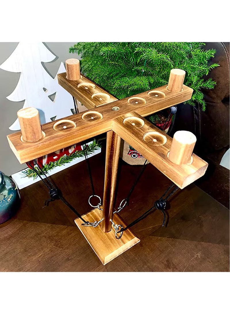 YelaJoy Ring Toss Game for Adults, Fun Hook and Ring Game with Carrying Bag, Outdoor Indoor Party Game, Board Games for Family, Bar, Party, Game Nights - Image 1