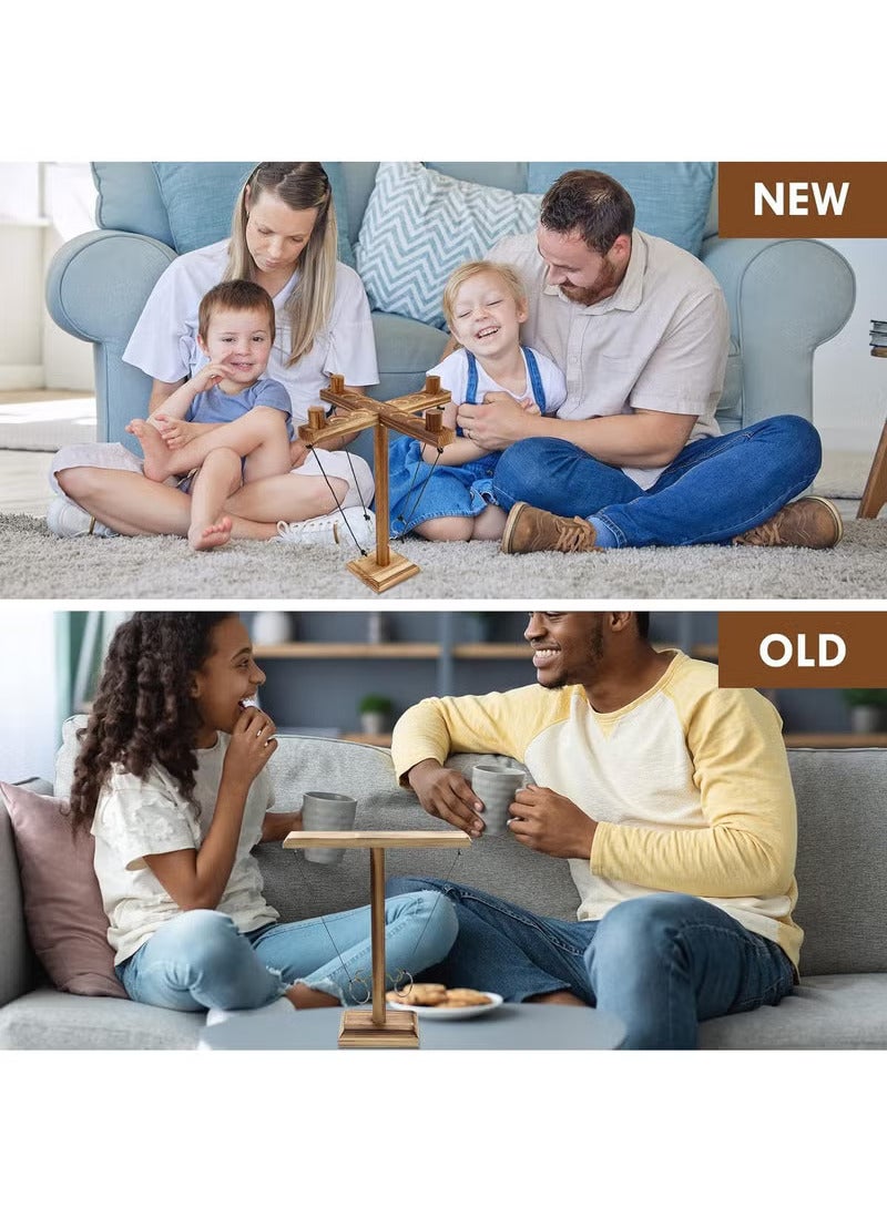 YelaJoy Ring Toss Game for Adults, Fun Hook and Ring Game with Carrying Bag, Outdoor Indoor Party Game, Board Games for Family, Bar, Party, Game Nights - Image 3