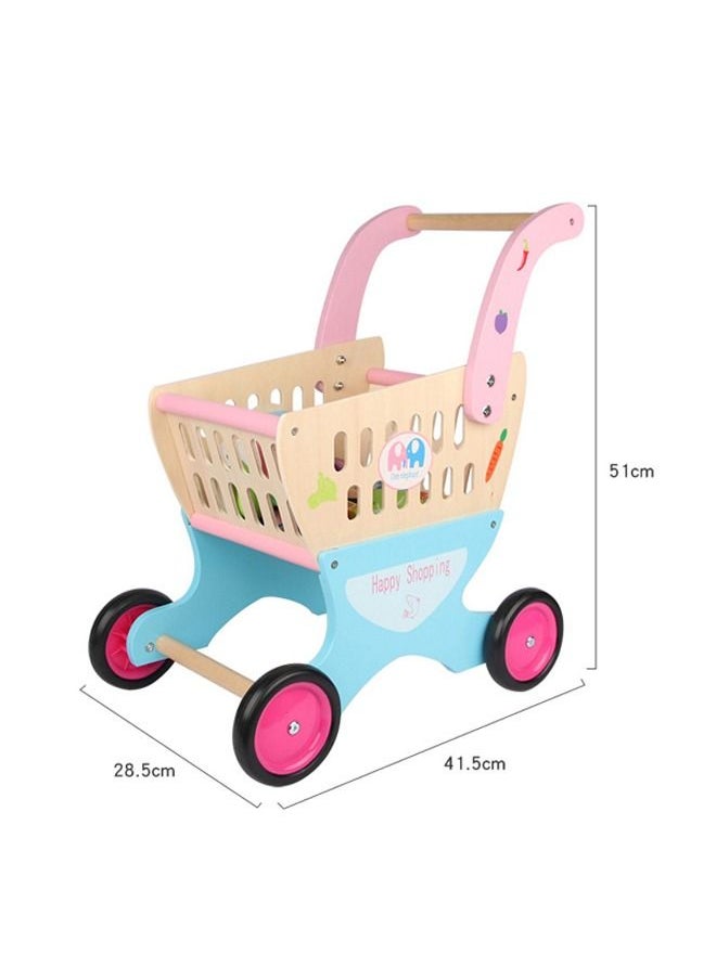 JSAITOYS - Baby Walker With Wheel Shopping Carts For Kids Fun Toys - Image 1