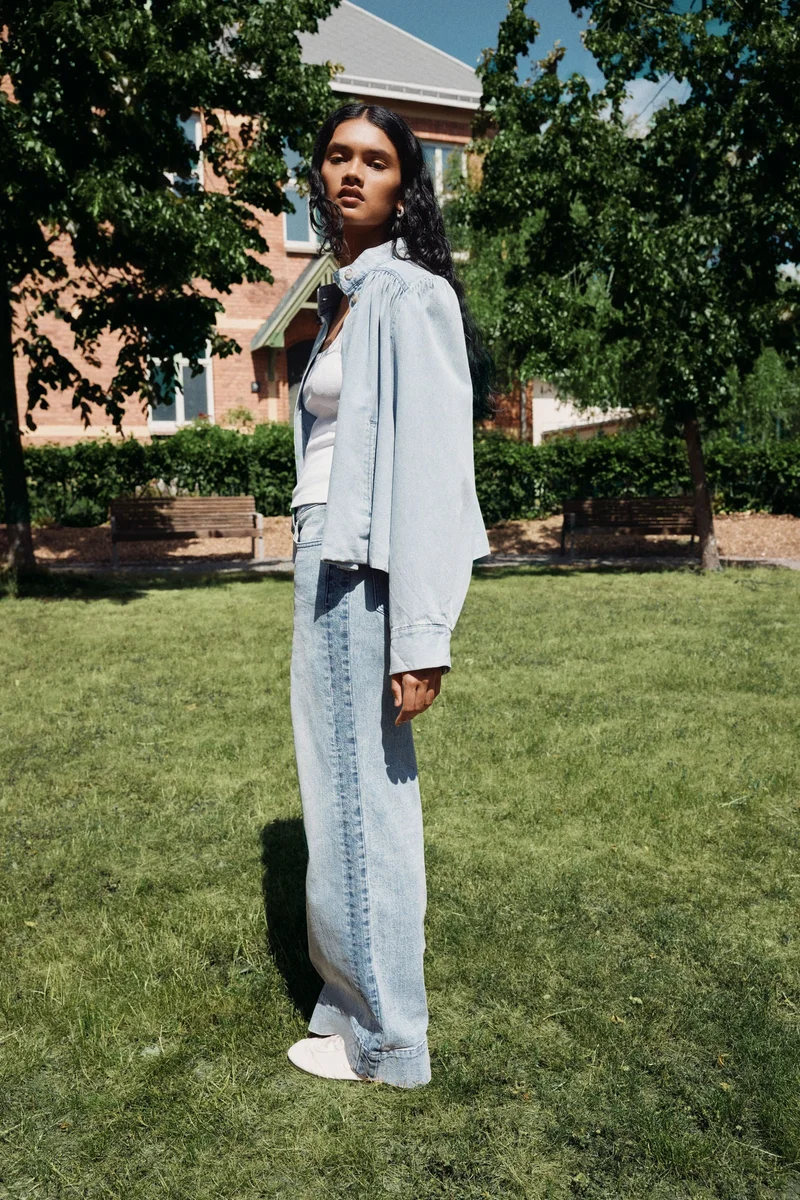 H&M Flared Regular Jeans