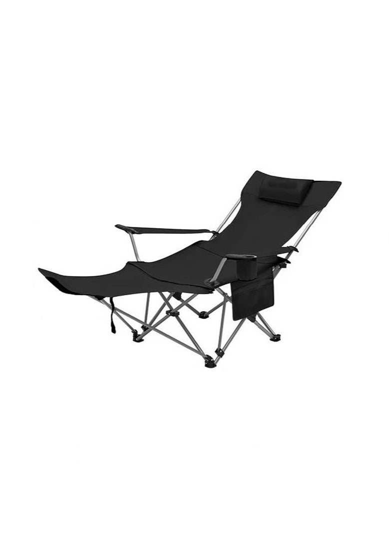 Soofam - Portable Outdoor Camping Folding Chairs Lounge Chairs Beach Chairs - Image 1